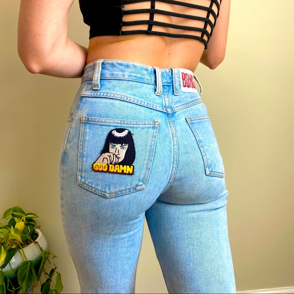 Custom Patch Bongo Jeans